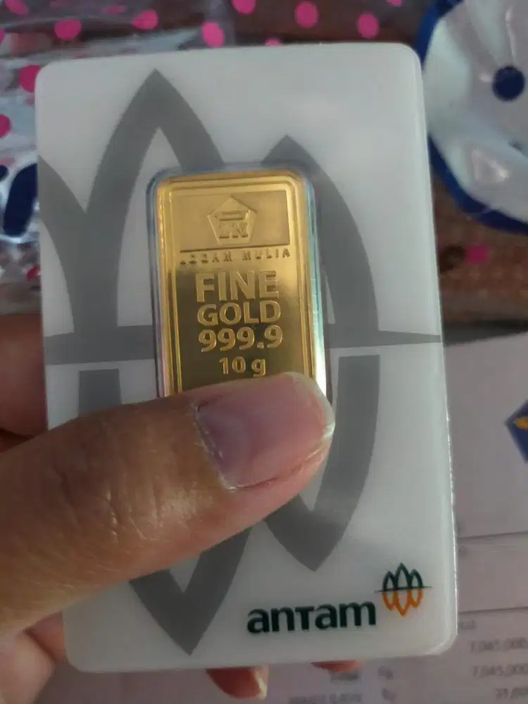 Logam mulia 10 gram antam