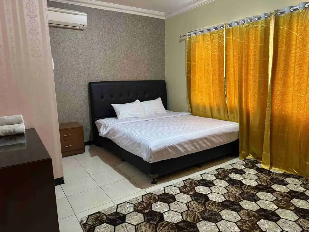 Hanya 650 ribu/Hari, apartemen type 3 kmr di Bandung. free wifi, free soft drink & Snack