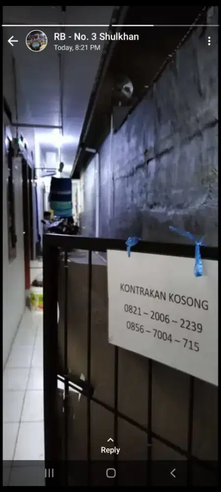 Kontrakan kosong pulogebang rawabebek rawakuning harapan baru cakung