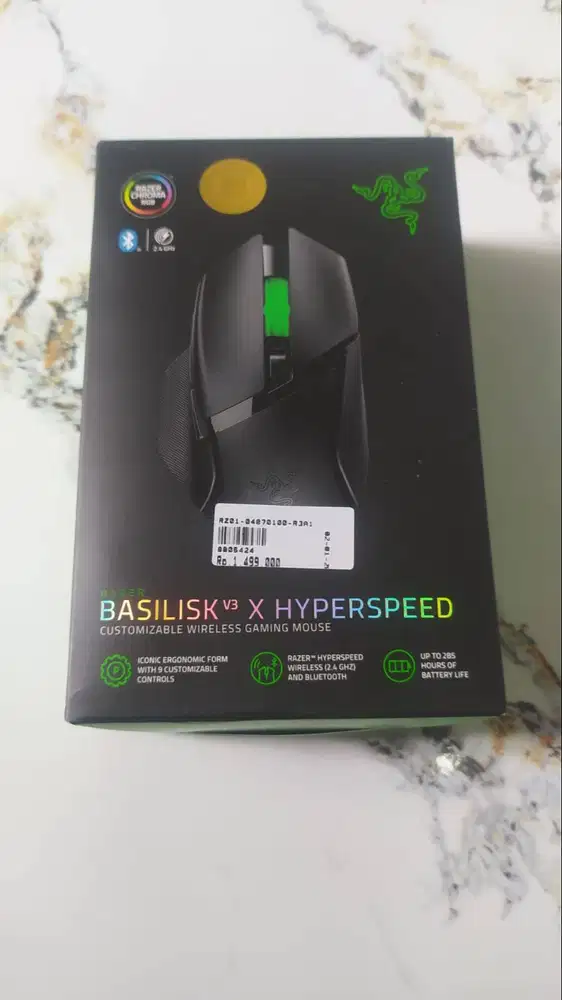 Mouse Razer Basilisk V3 X Hyperspeed