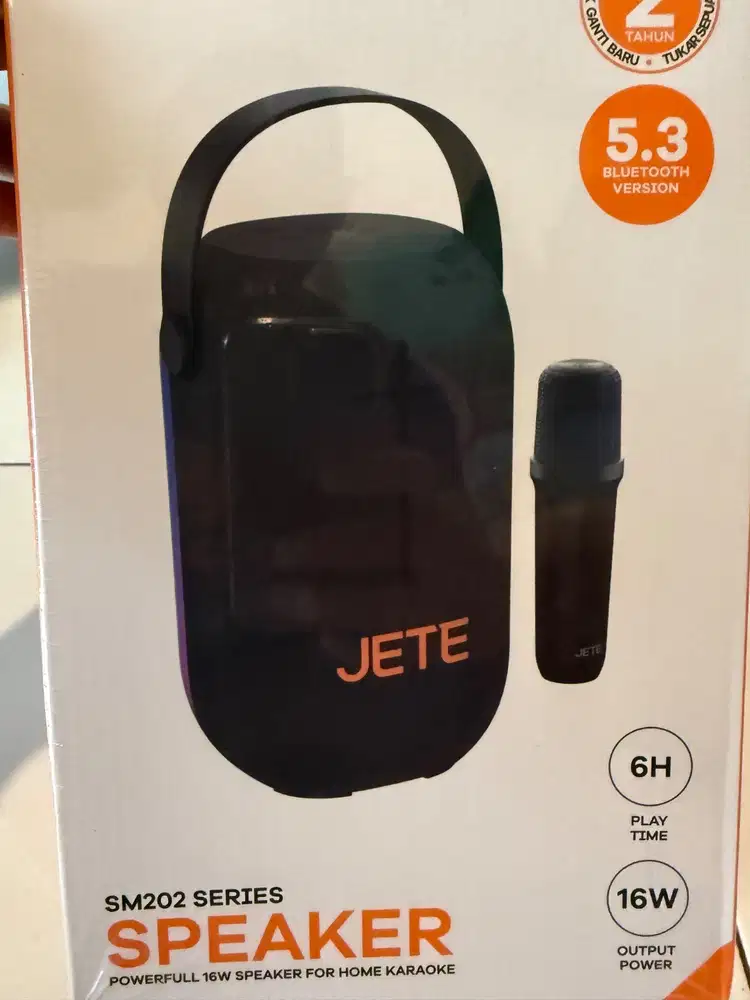 Speaker karaoke mic JETE Ori