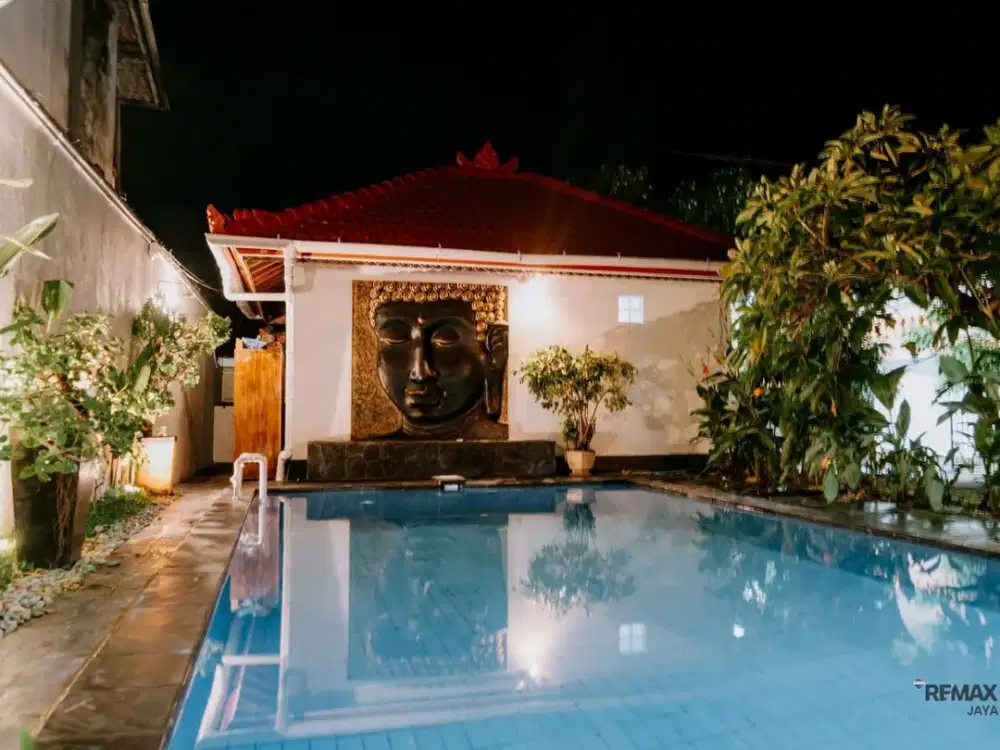 Villa Tropis Modern Disewakan,Di Area Strategis Lovina, Buleleng