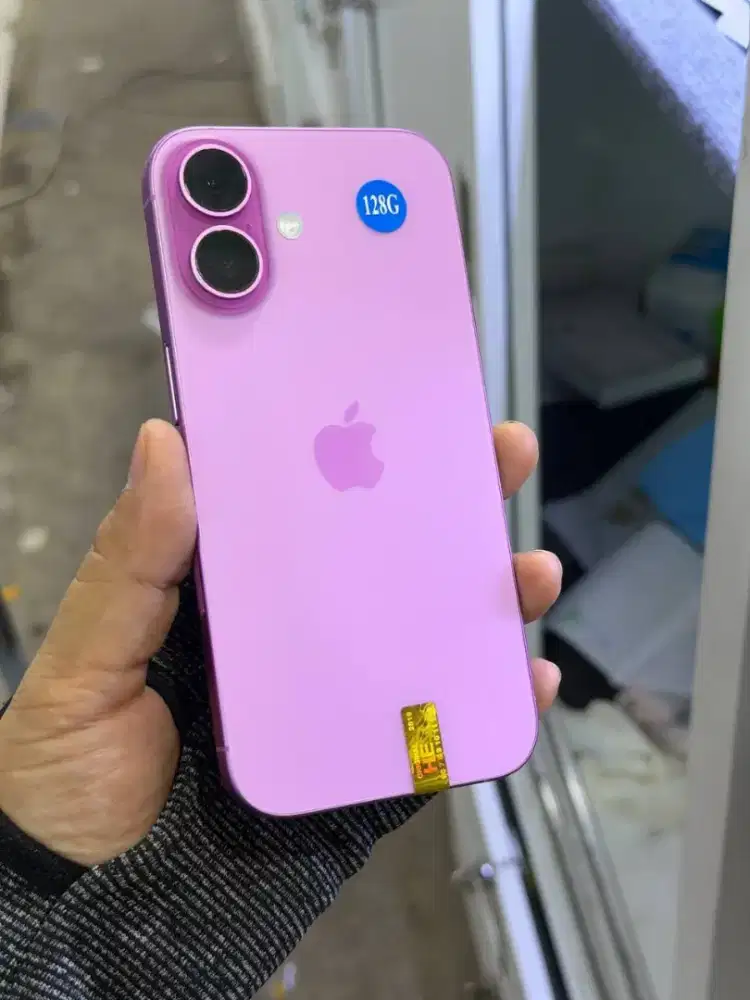 IPHONE 16 128 PURPLE MULUS LIKE NEW