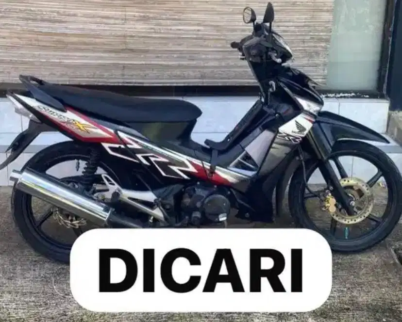 Di Cari Supra X 125 Double Disk DD Tahun 2011 Ke Atas Supra X 2013