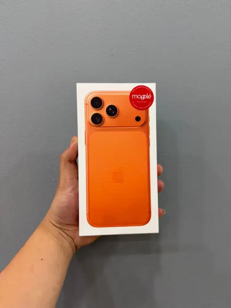 IPHONE 17 PRO MAX 1TB COSMIC OREN CASH&CREDIT 0% 12 BULAN