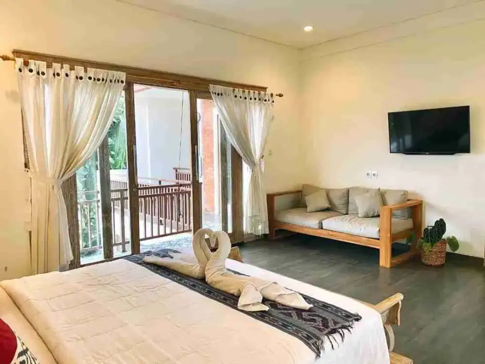 For rent beautiful vila 2 bedroom fully furnished near Sukawati Gianyar
