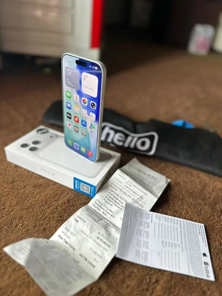 Iphone 17promax 512 Silver ibox/blibli