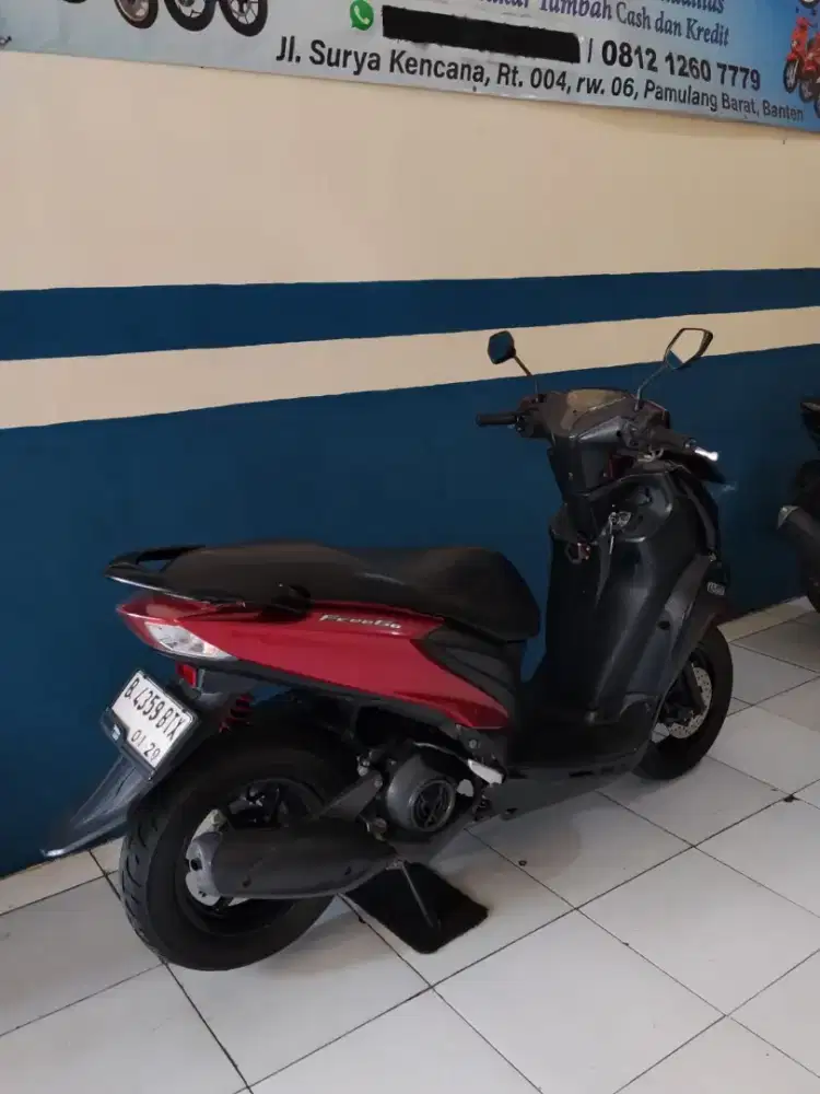 jual cepat Yamaha freego 2018 kondisi gres