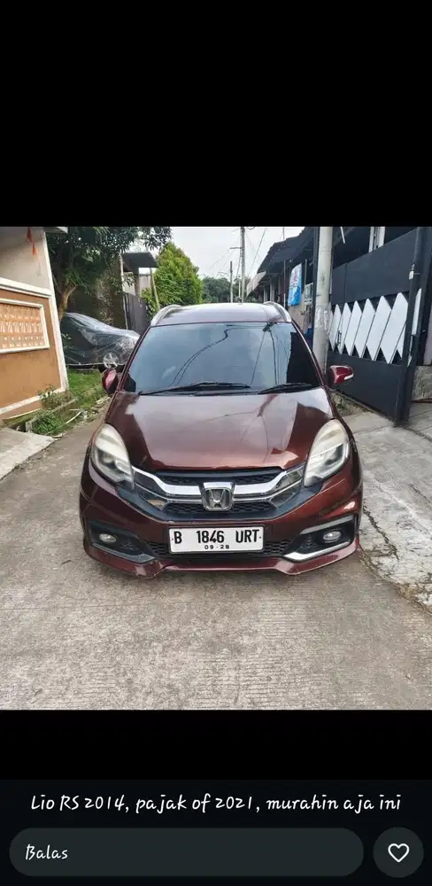 Honda Mobilio 2014 Bensin