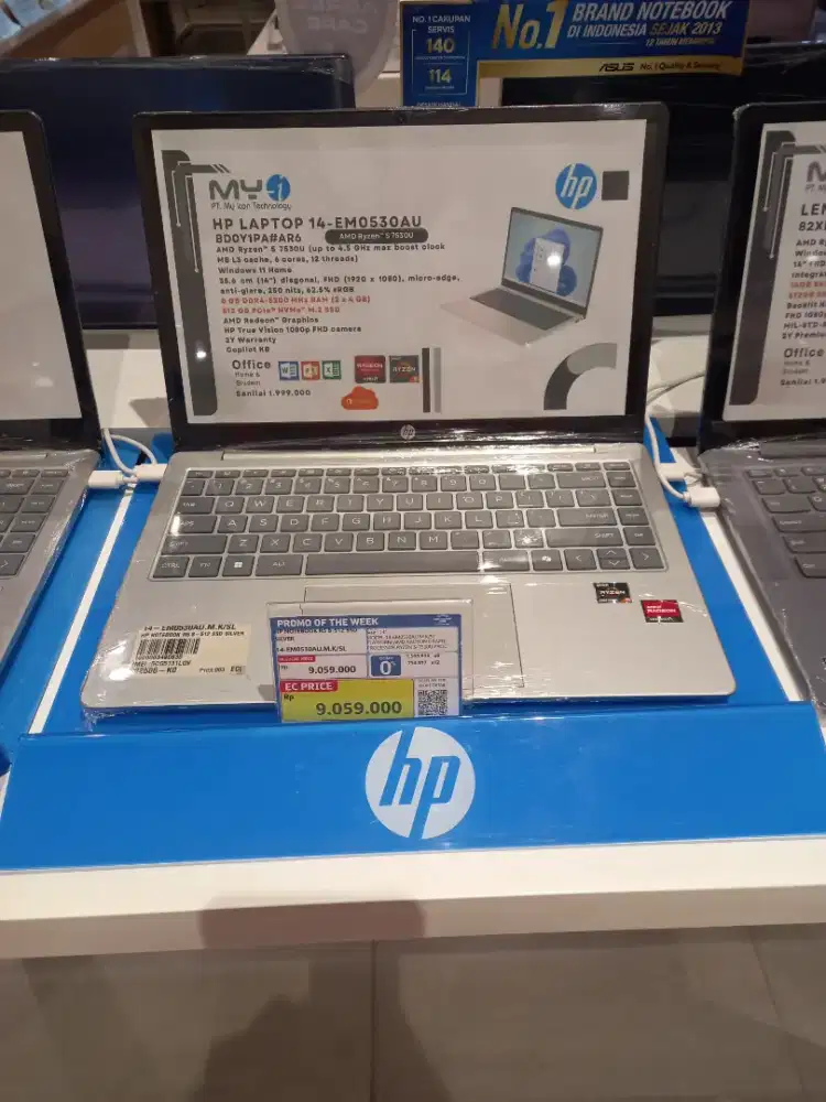 HP NOTEBOOK R5 8/512 SSD