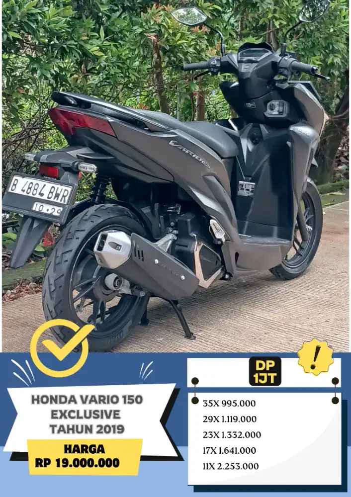 Honda Vario 150 Exclusive Tahun 2019