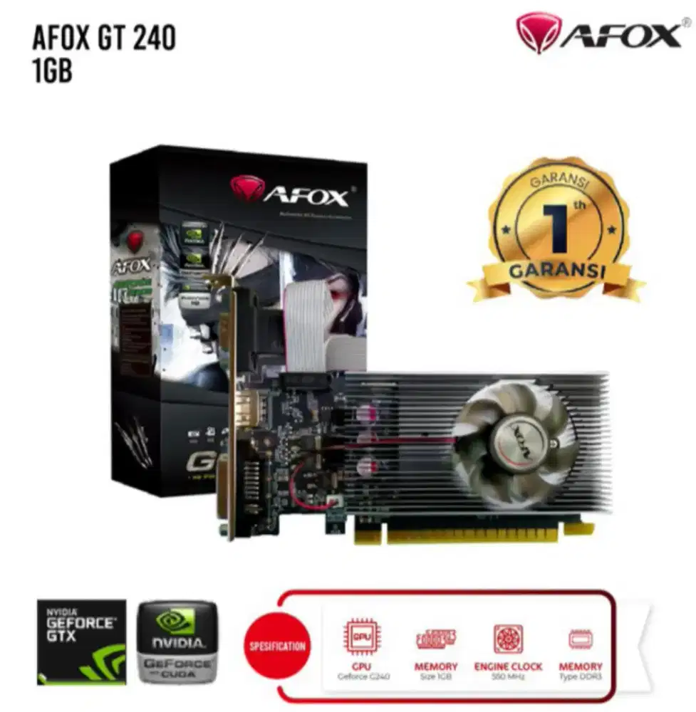 VGA 1GB 128bit NVIDIA GeForce G240