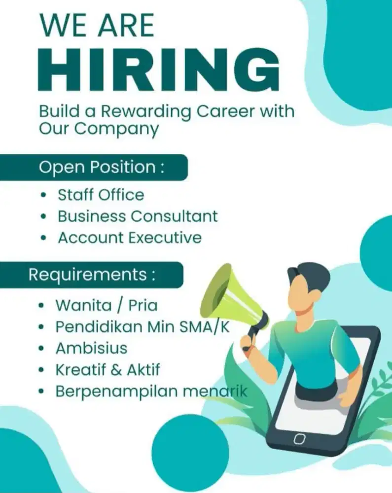 Lowongan Staff Office / Business Consultant