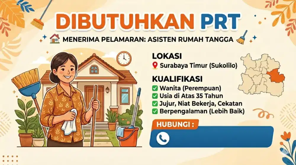 Dibutuhkan art surabaya