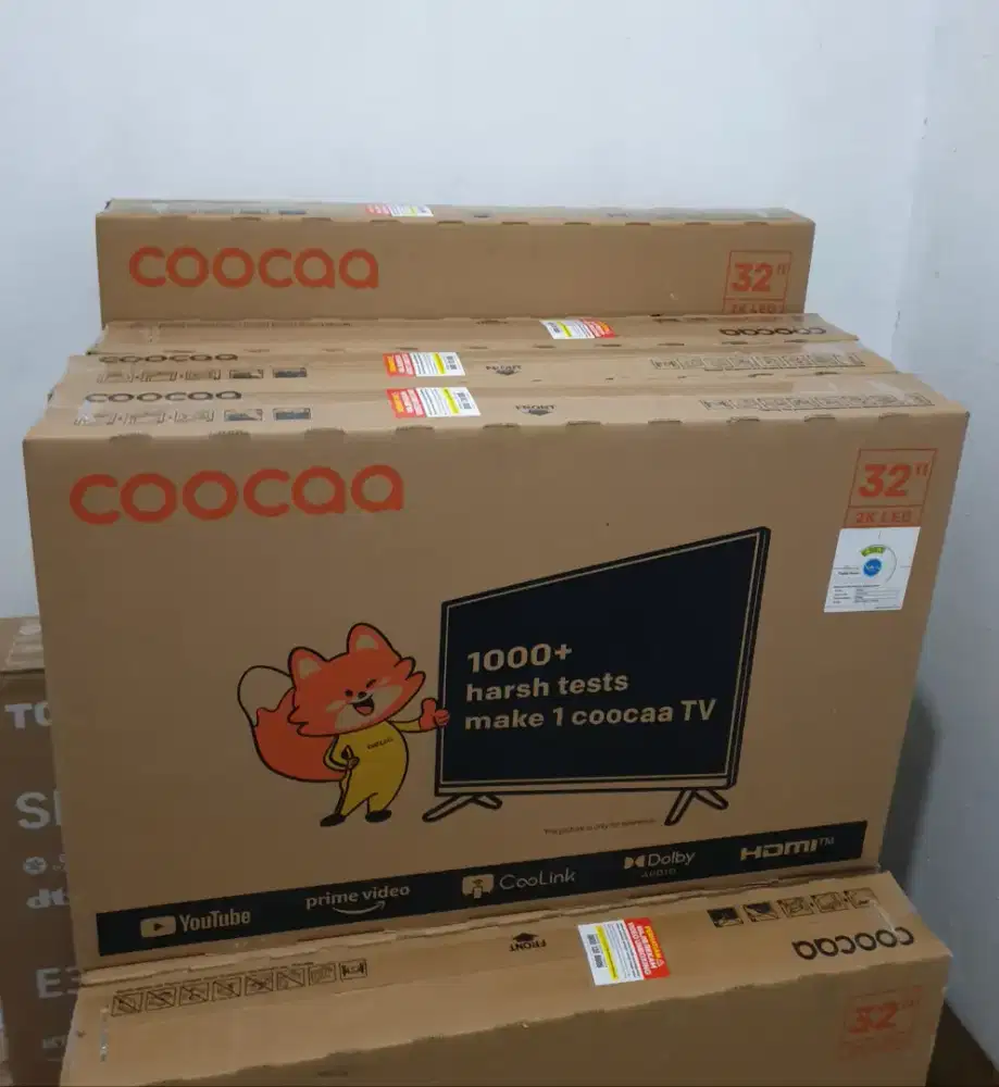 COOCAA SmartTV Digital 32 inch. 100% Baru, bisa Cod + disettingkan
