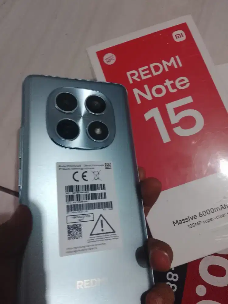 Xiaomi redmi note 15 4g 8/256 cicilan mulai 300an saja
