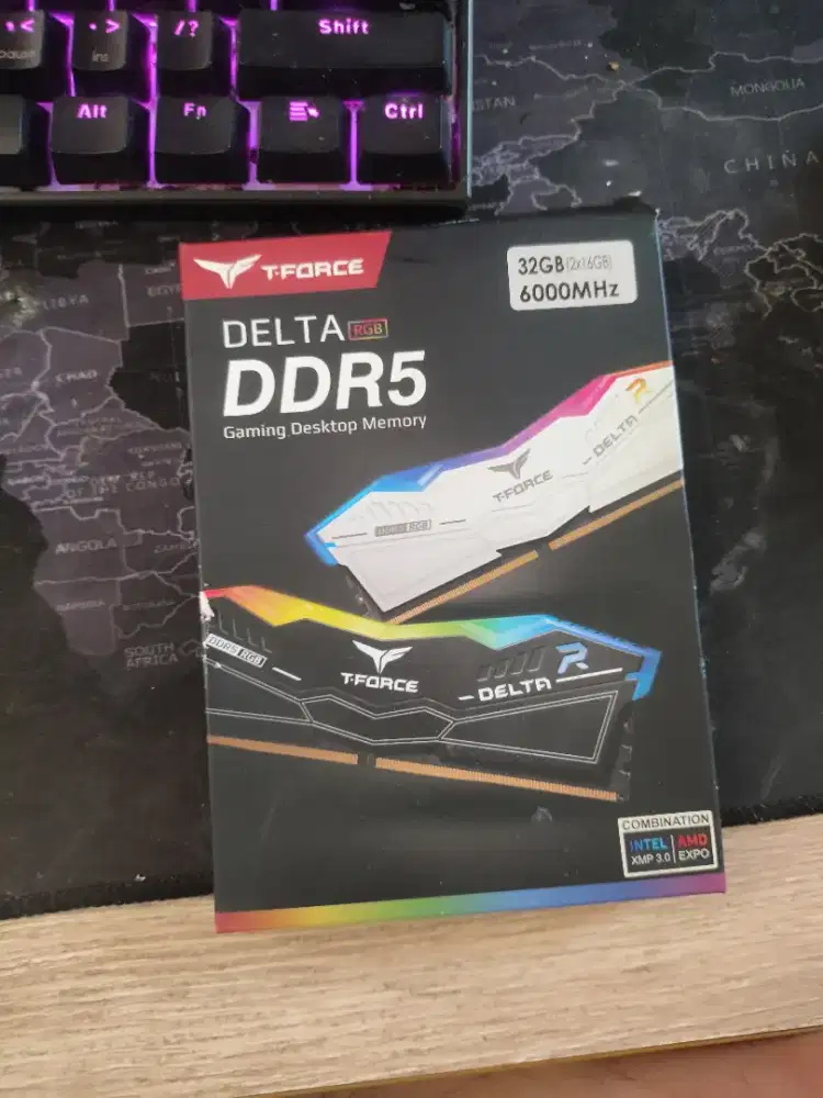 Memory Ram 32 (6x16) GB Delta T Force RGB 6000 Mhz