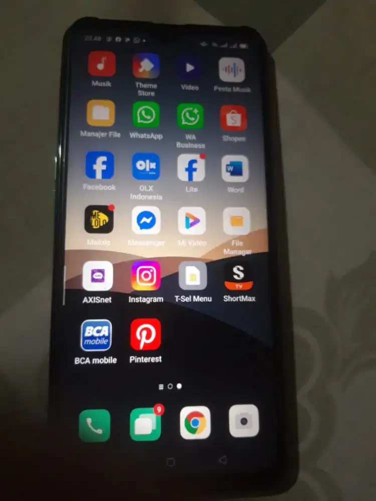 Jual hp Oppo f11 minus batere kurang kuat