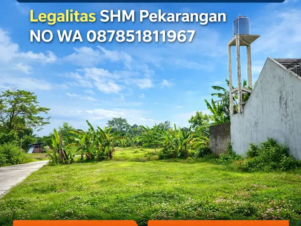 Tanah Maguwoharjo 3 menit dari  UNRIYO kampus 2