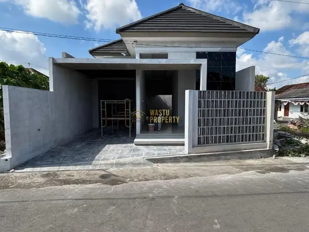 RUMAH BARU, DEKAT CANDI SAMBISARI DI KALASAN