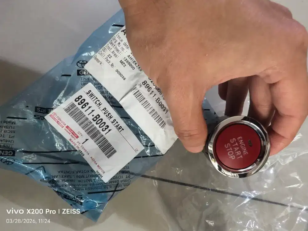 copotan ori XENIA ASA BEKAS tombol saklar ENGINE START STOP starter