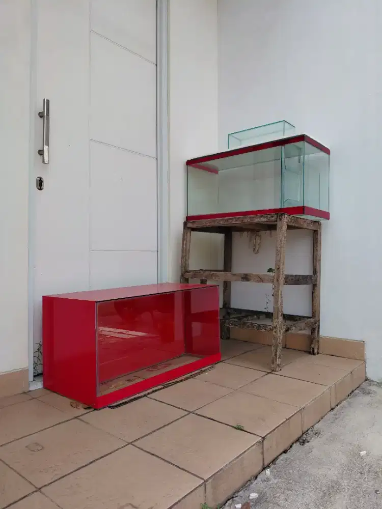 Aquarium Filter Samping, Belakang & Tanpa Filter