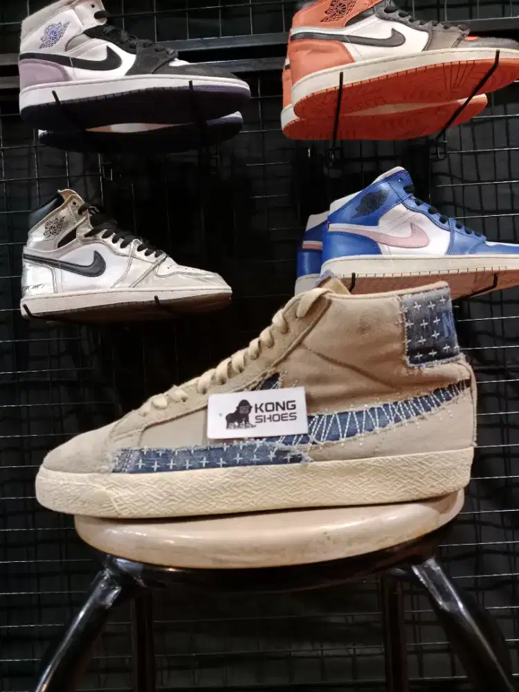 SEPATU SB ZOOM BLAZR MID SASHIKO SESAME