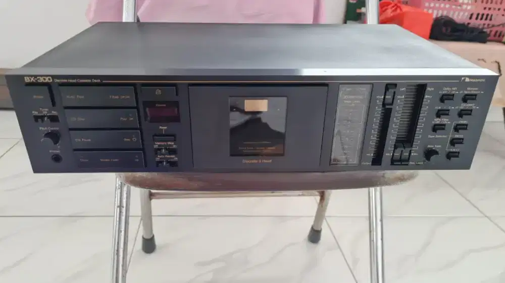 Tape Deck Nakamichi BX-300 Japan 3 head Normal seperti baru original
