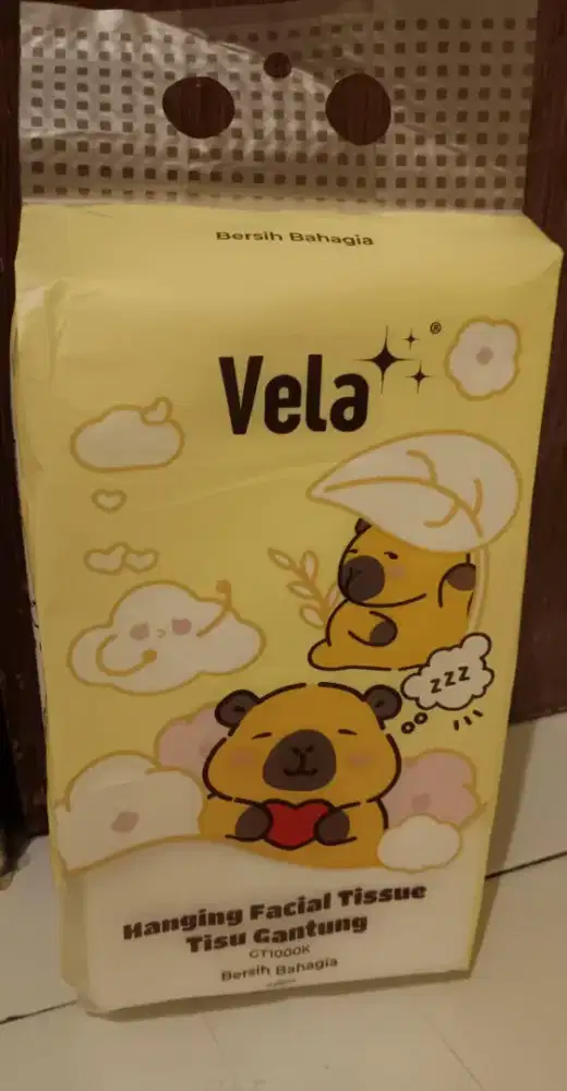 Tissue gantung vela 3ply