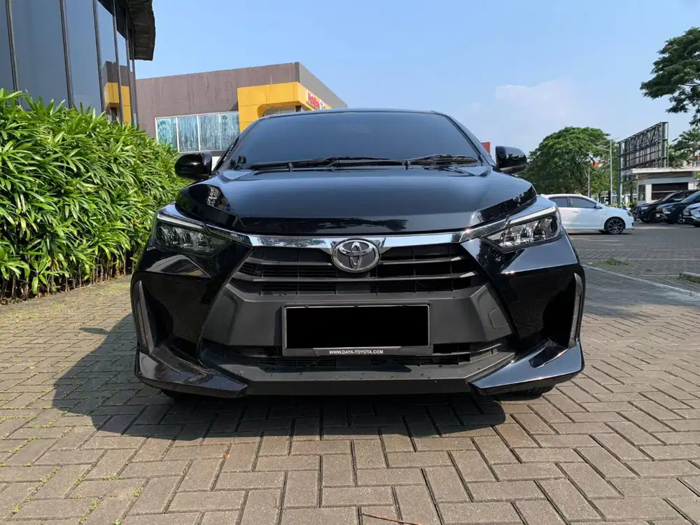 TOYOTA AGYA G 1.2 AT MATIC 2024 HITAM, KM 13RB