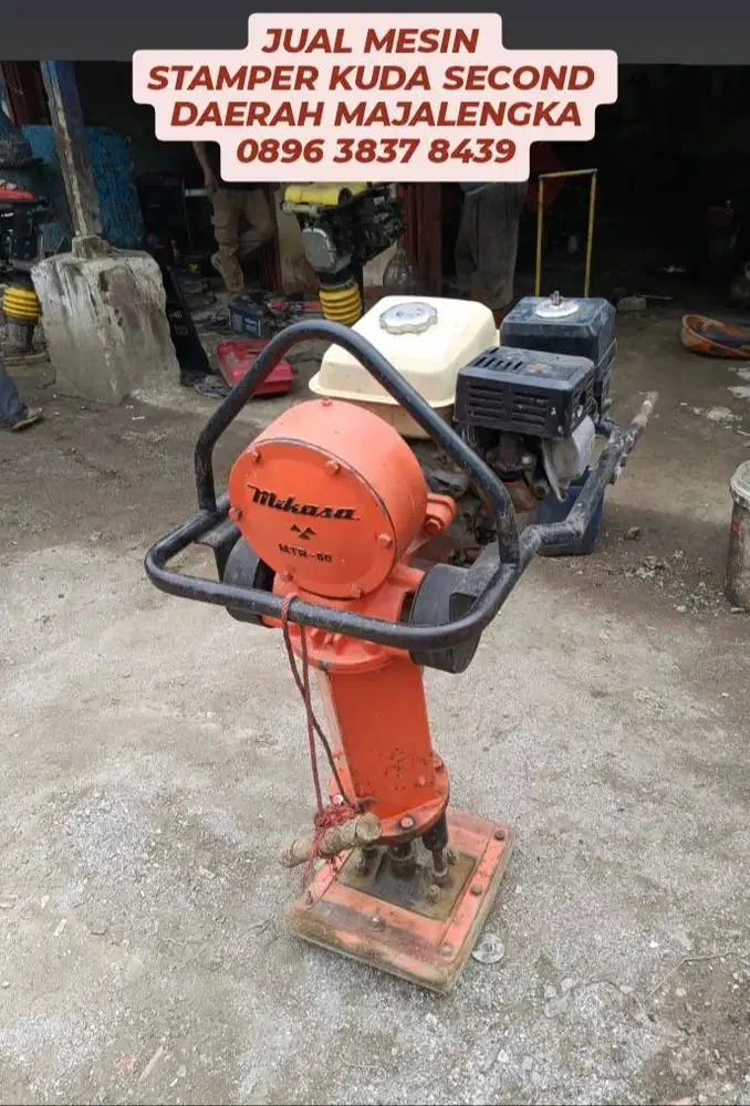Jual Pemadat Tanah Stamper Kuda Second Termurah di Majalengka
