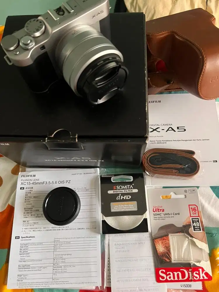 Fujifilm XA5 15-45MM KIT (SILVER)