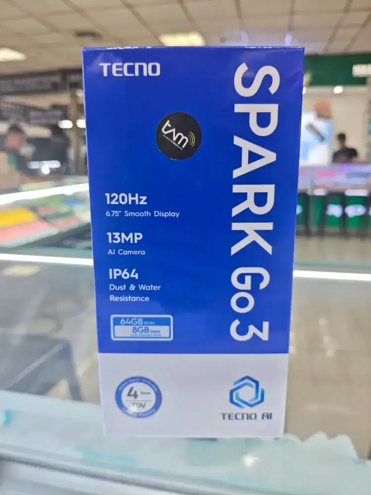 TECNO SPARK GO 3 4/64 GB CICILAN TANPA DP