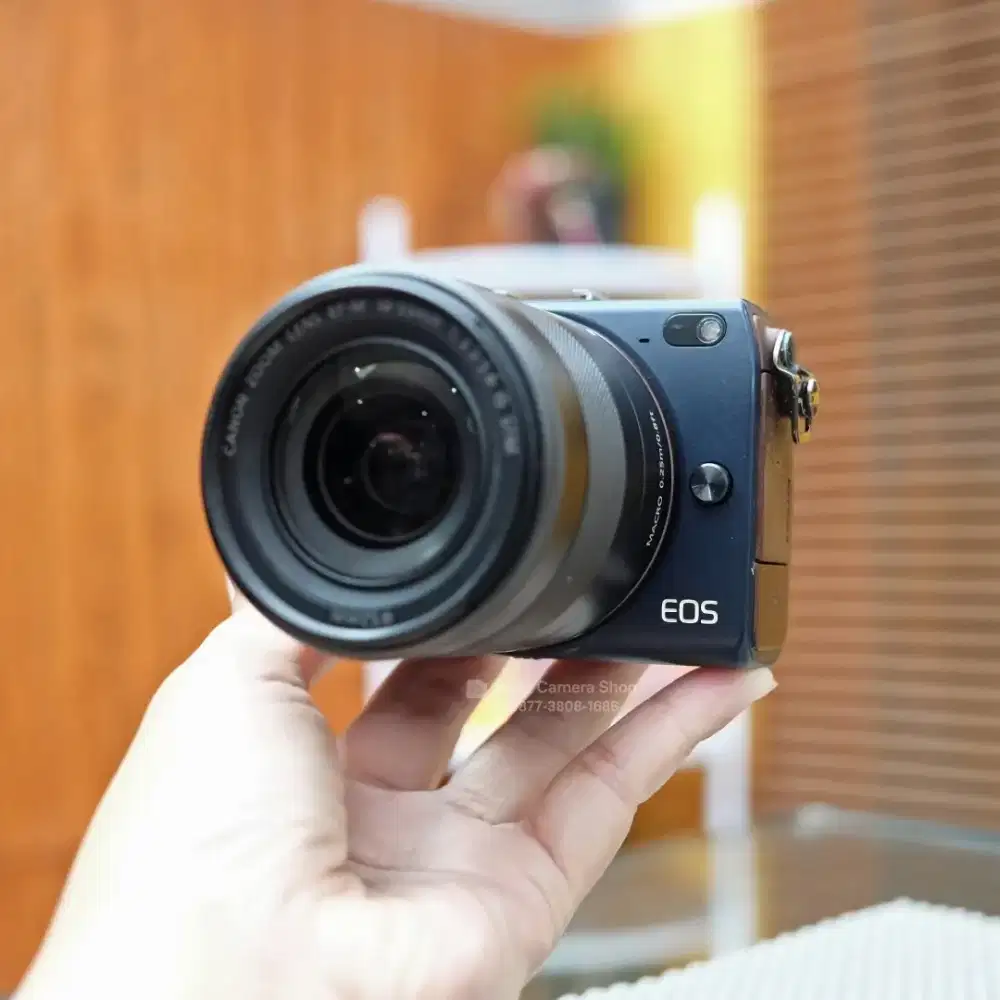 Canon EOS M2 Kit 18-55mm IS STM No Vignet Siap Pakai