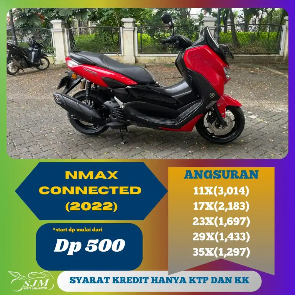 YAMAHA NMAX CONNECTED 2022 SIAP PAKAI