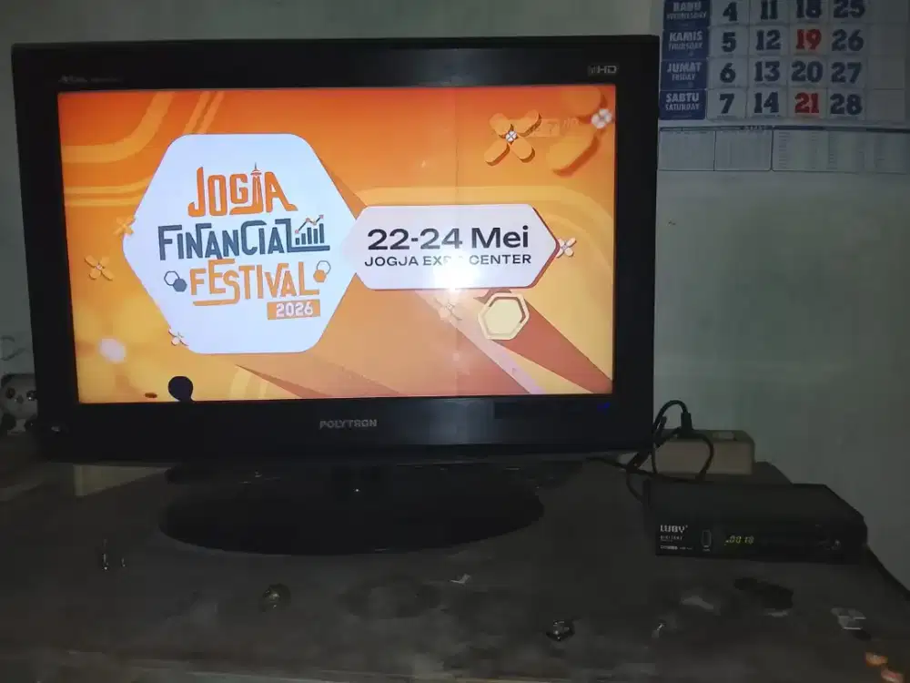 LED TV Polytron 32 in plus STB minus tompel