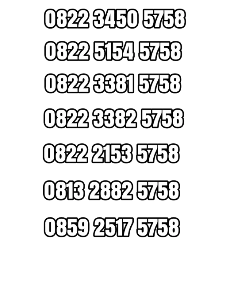 nomor cantik simoati serian maju mapan