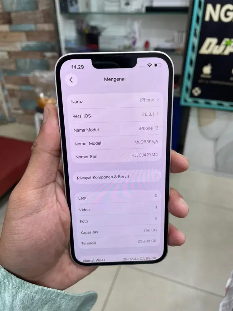 iphone 13 256 pink second ibox