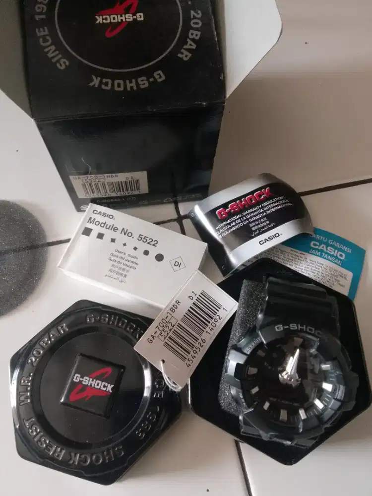 GA 700 Pemakaian dari baru