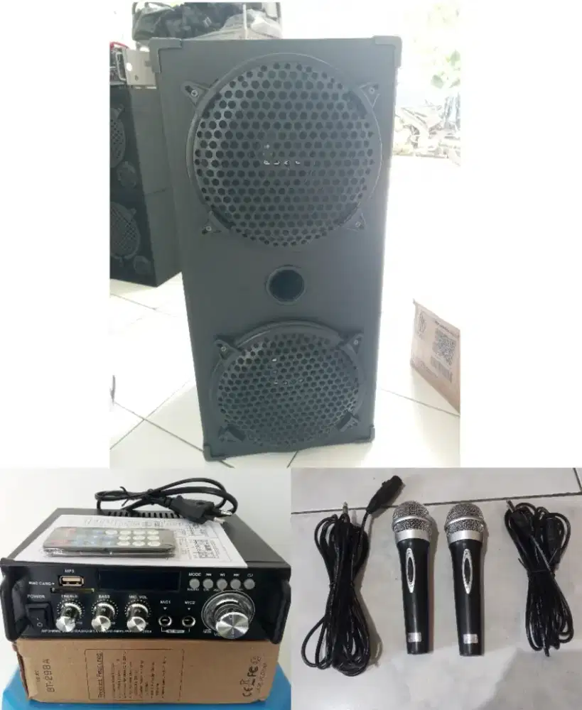 Paket sound karaoke 10 in
