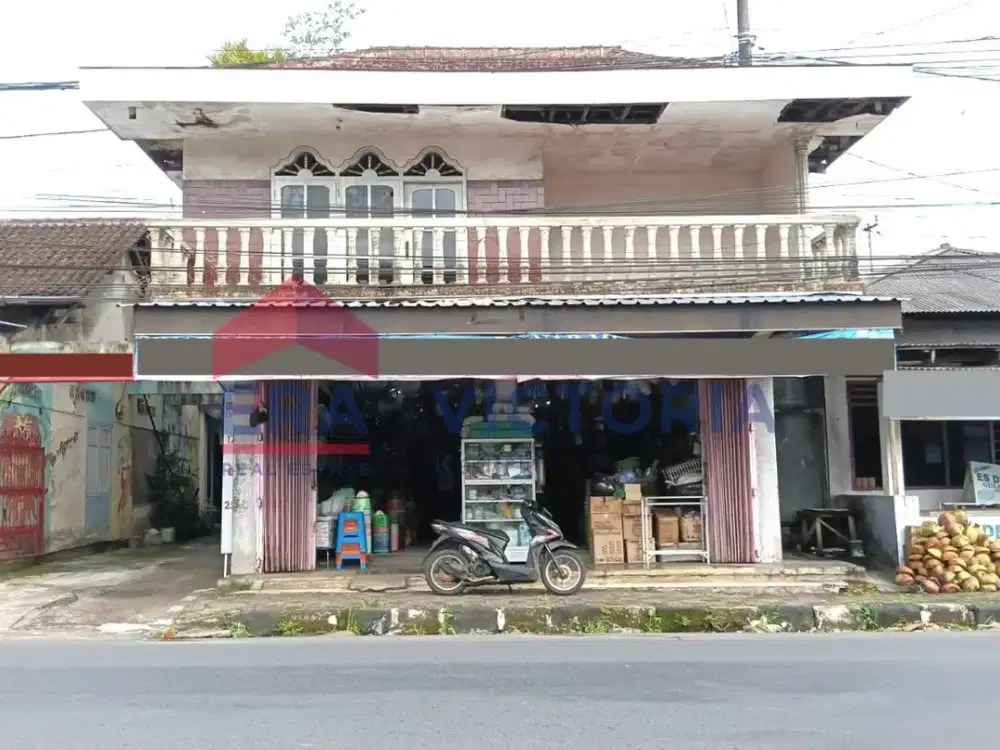Ruko di Jalan Nasional Sumberpucung Kab Malang Dekat Pasar Tradisional, Supermarket, Lembaga Pendidikan