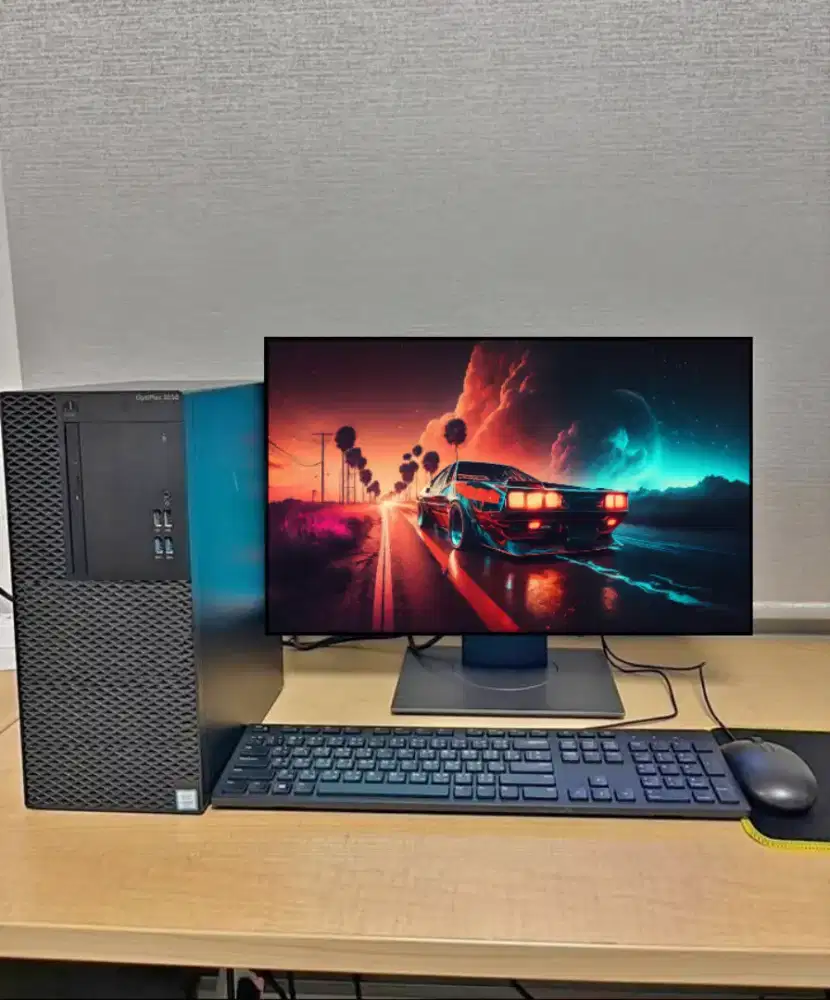 PC GAMING FULSET + LCD + RAM 8 GB + VGA 1 GB + HD 500 GB + GAMES APP