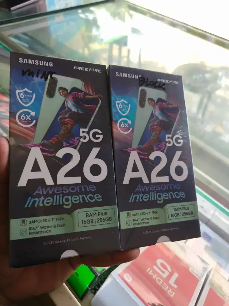 New Samsung galaxy A26 ram8/256 garansi resmi 1 tahun