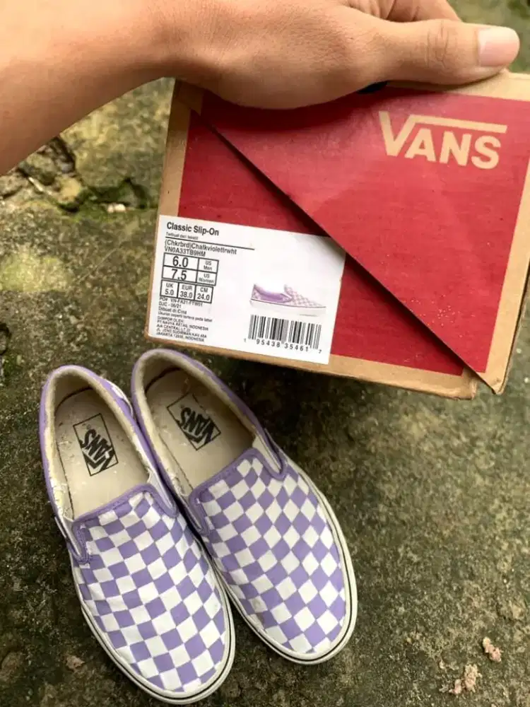 Preloved Vans Chekerboard