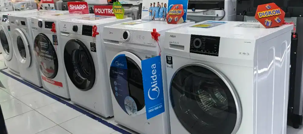 Midea Mesin cuci 10,5 kg front loading
