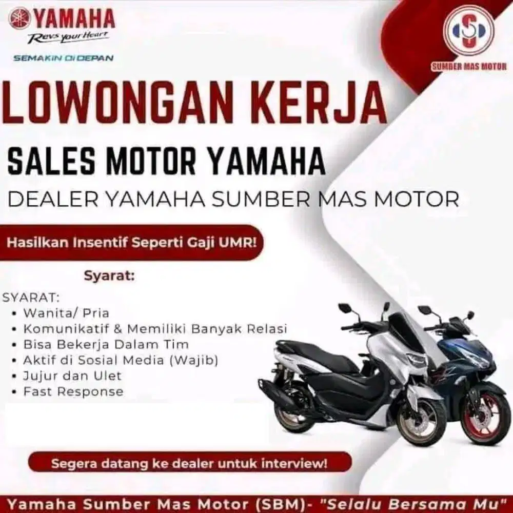 Executive Marketing Sales Yamaha Sumber Mas Motor