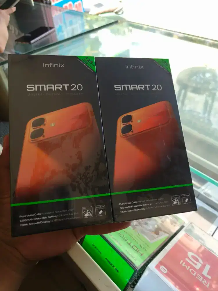 New Infinix smrt 20 4/128  garansi resmi 1 tahun