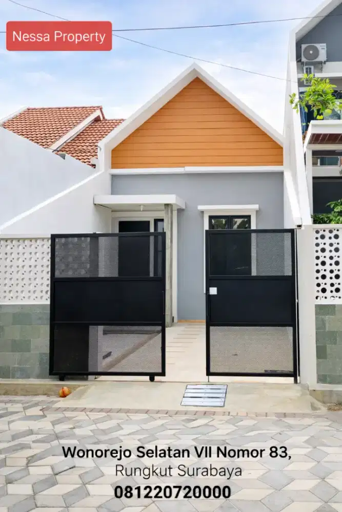 FREE BPHTB! Rumah Scandinavian Rungkut Siap Huni, Hemat 25JT!