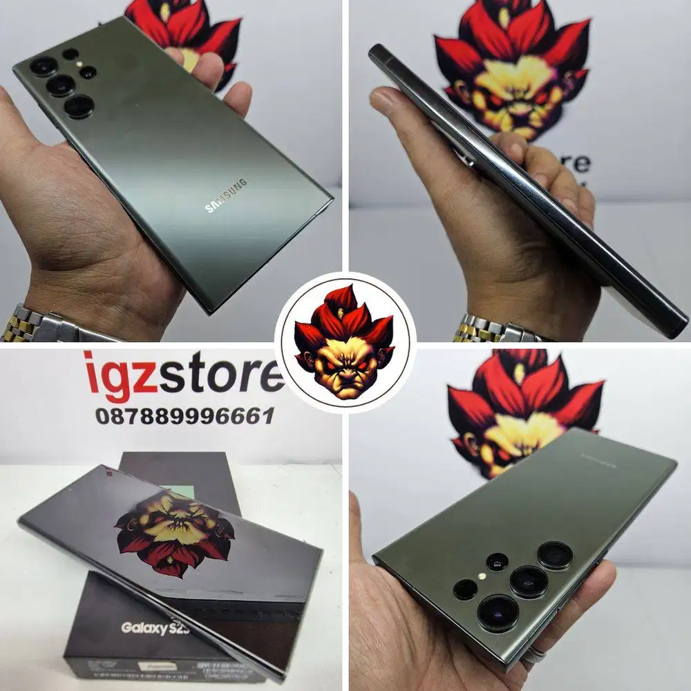 Samsung S23 Ultra Green 12/256/512/1tb NO MINUS FULLSET