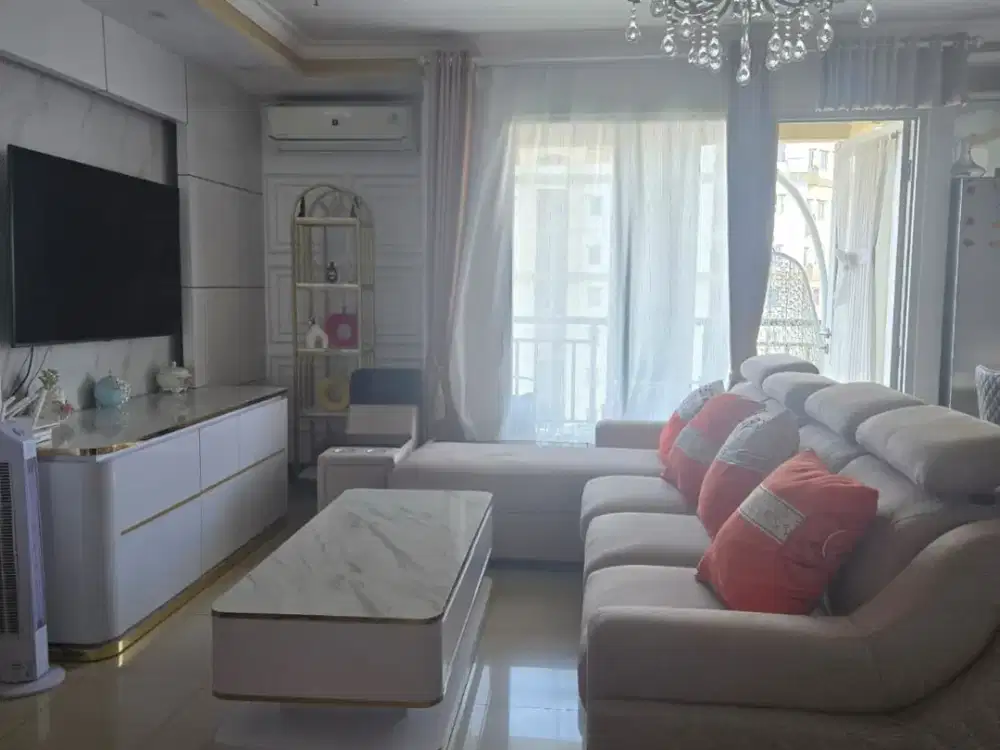 Jarang Ada Unit Apartemen Mediterania Boulevard Kemayoran Jakarta Pusat Sudah Renov & Siap Huni